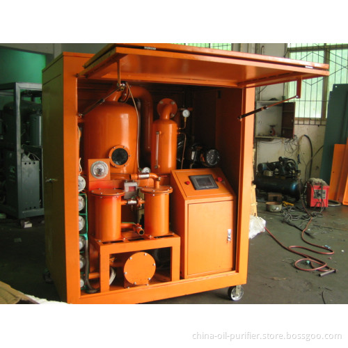 Vacuum Transformer Oil Purifier with P. L. C / Waste Managerment